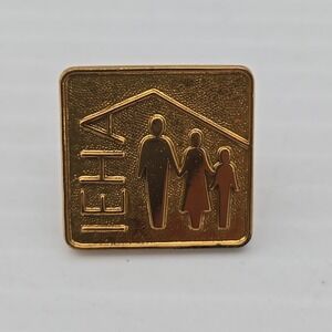 INTN'L EXECUTIVE HOUSEKEEPERS ASSOC IEHA Member Gold Tone Metal Lapel Pin / N